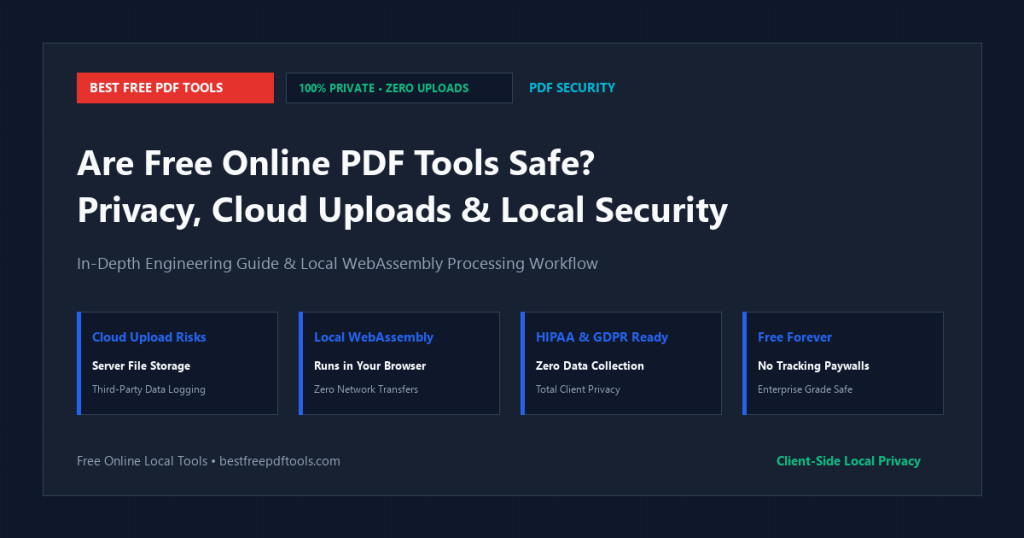 are free online pdf tools safe guide and visual overview